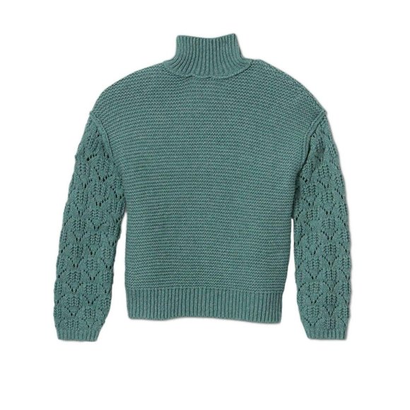 Universal Thread Sweaters - NWT Turtleneck Pullover Sweater Large Teal